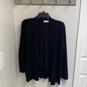 Calvin Klein Black Cardigan Sweater
